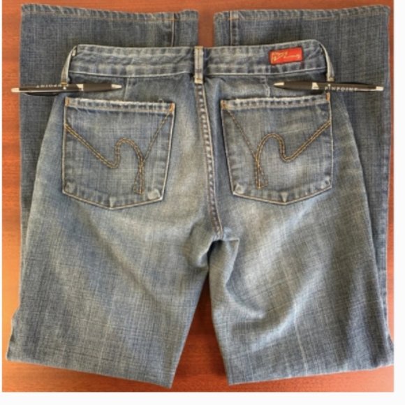 Citizen of Humanity Faye #003 Low Waist Flare - Picture 5 of 8